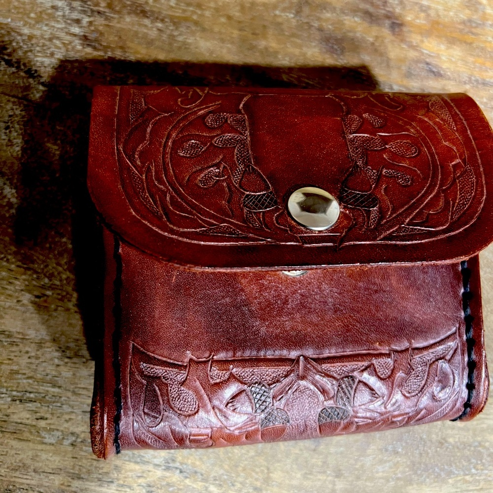 A true leather wallet.